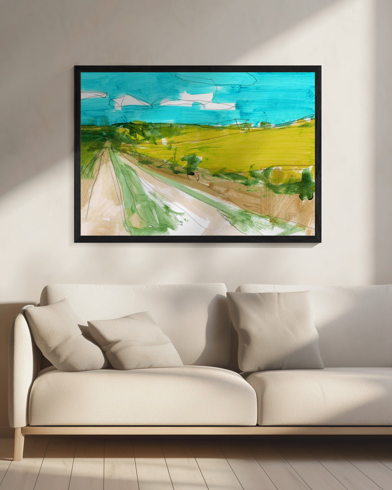 Landlandschaft 2 | Leinwand