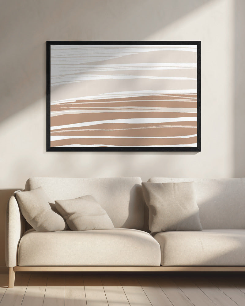 Serene Clay Bands | Leinwand