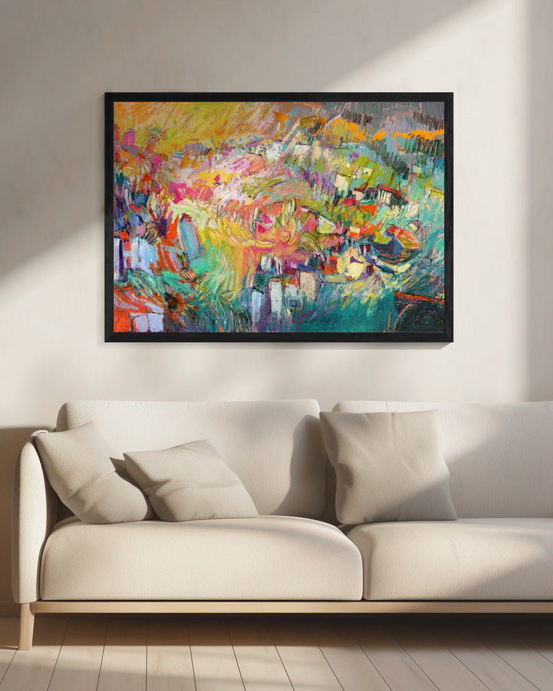Buntes Chaos | Leinwand