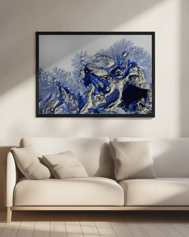 Abstrakte Bestseller - Azure Escape | Leinwand