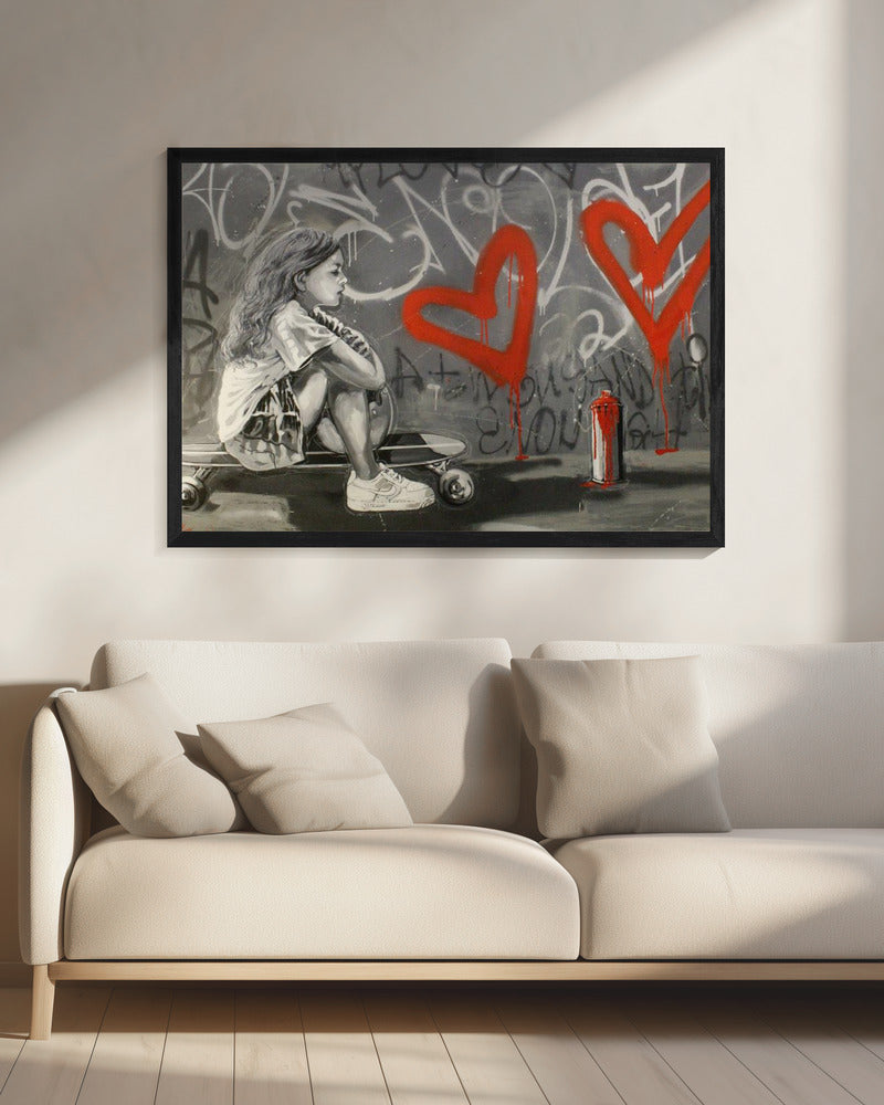 Skater's Dreamscape - You are enough | Canvas