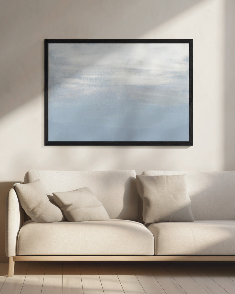 Minimalistische abstrakte Landschaft | Leinwand