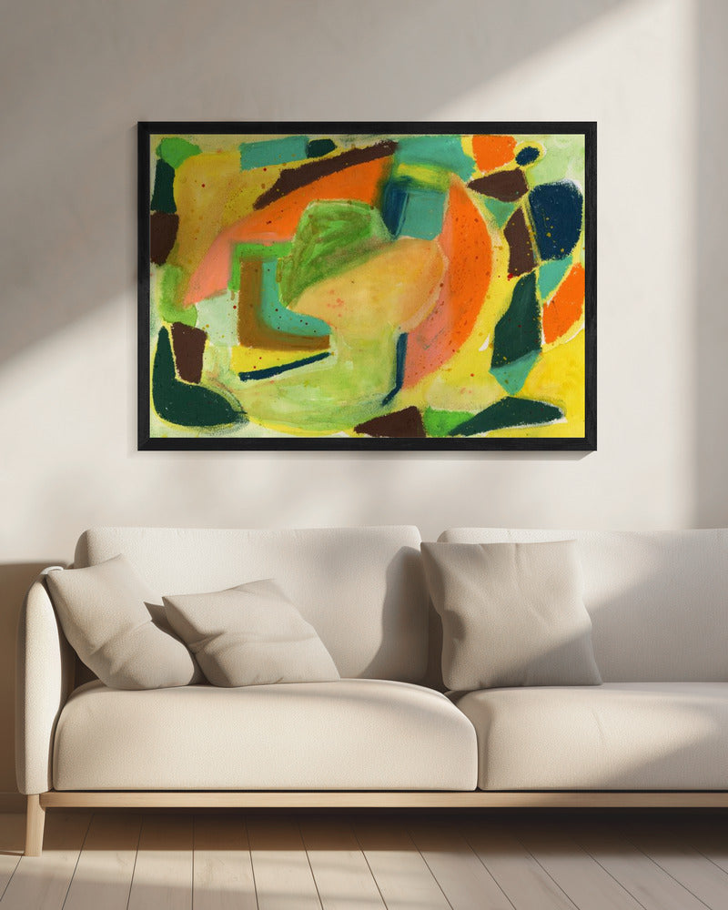 Aquarell & Pastell Abstrakt | Leinwand