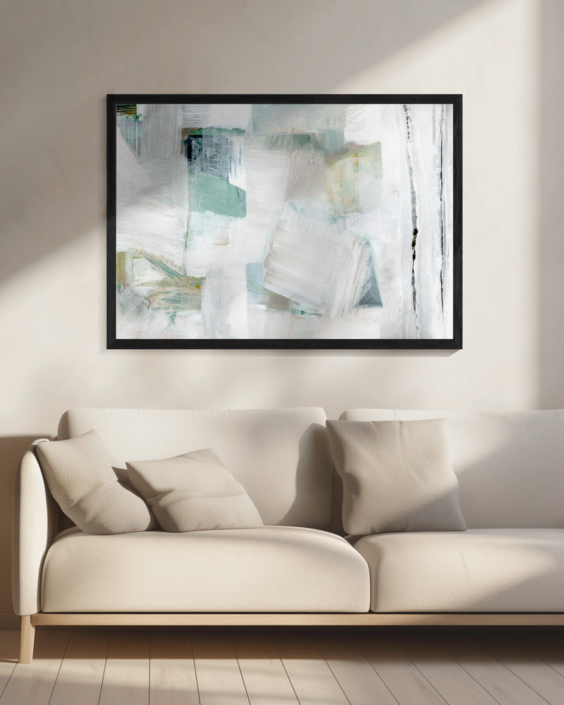 Whispers of White and Blue | Canvas