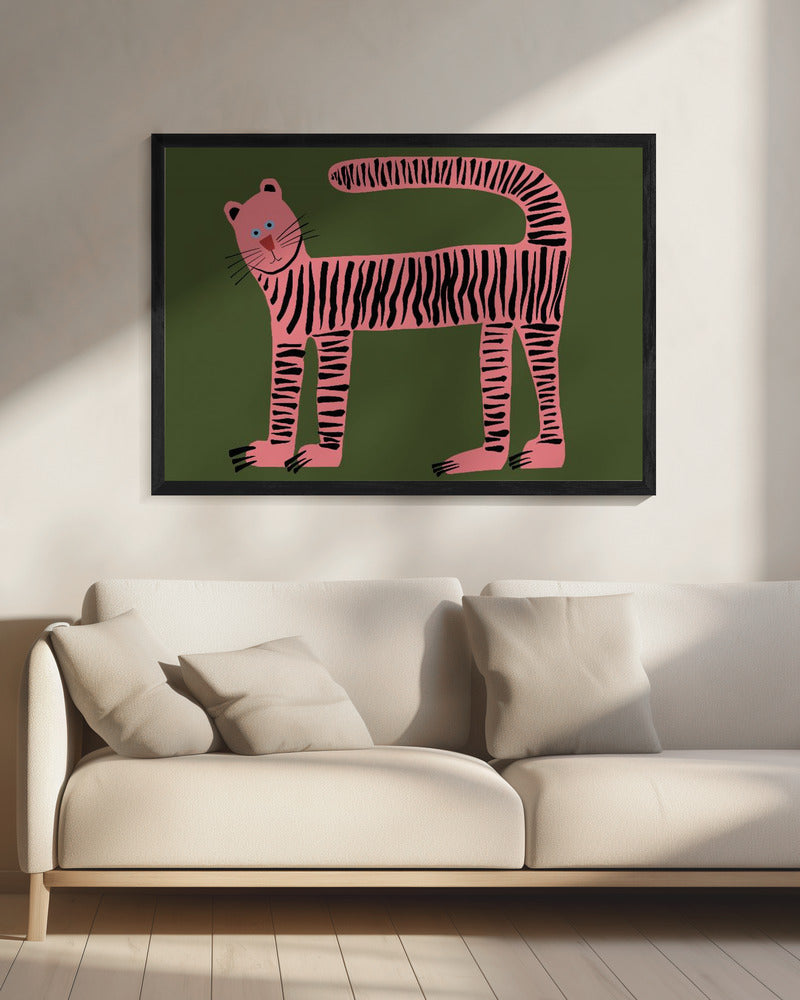 Tigerkatze | Leinwand