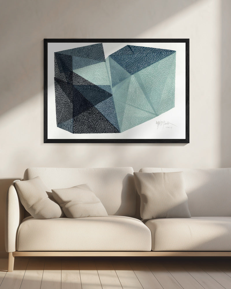 Polygonale Form III. | Leinwand