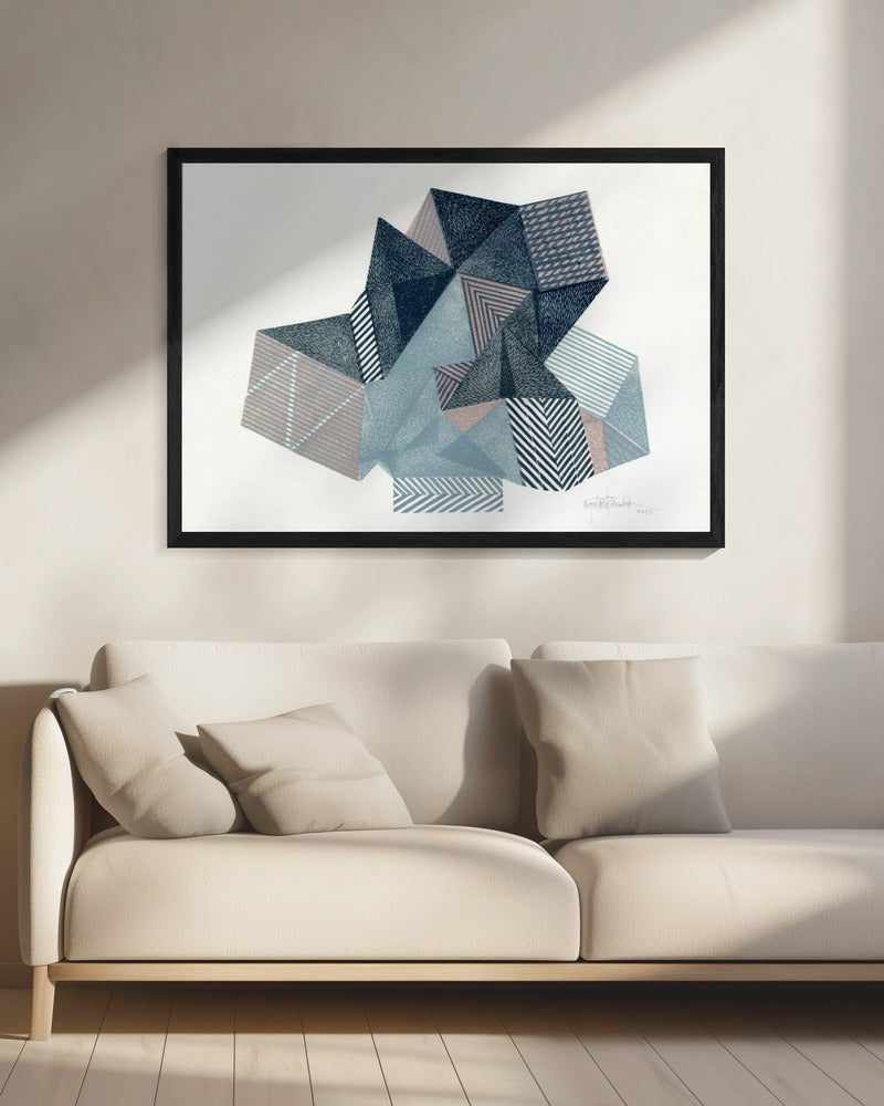 Polygonale Form I. | Leinwand