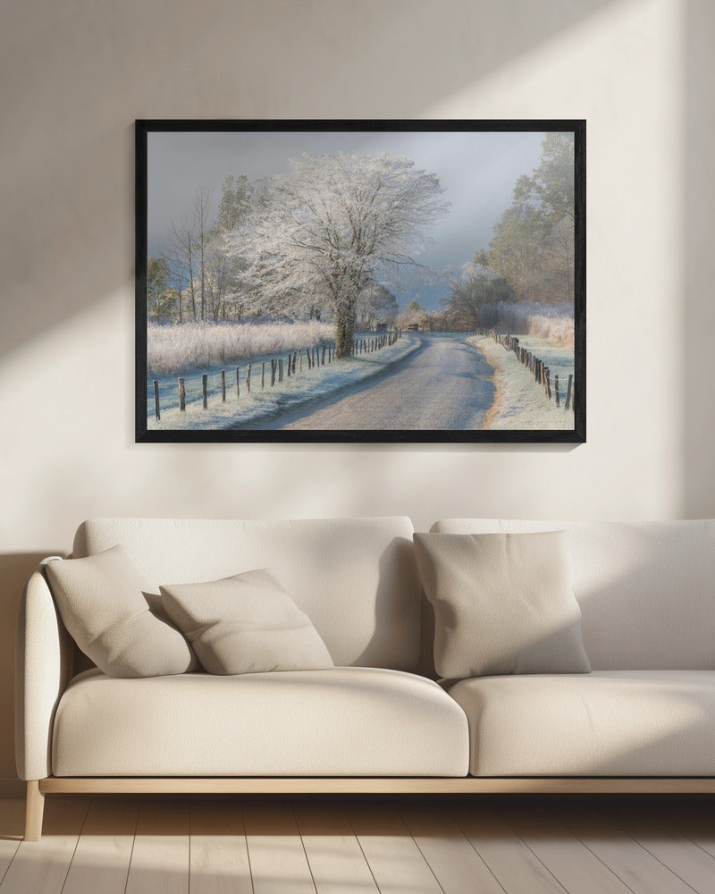 Ein frostiger Morgen | Leinwand