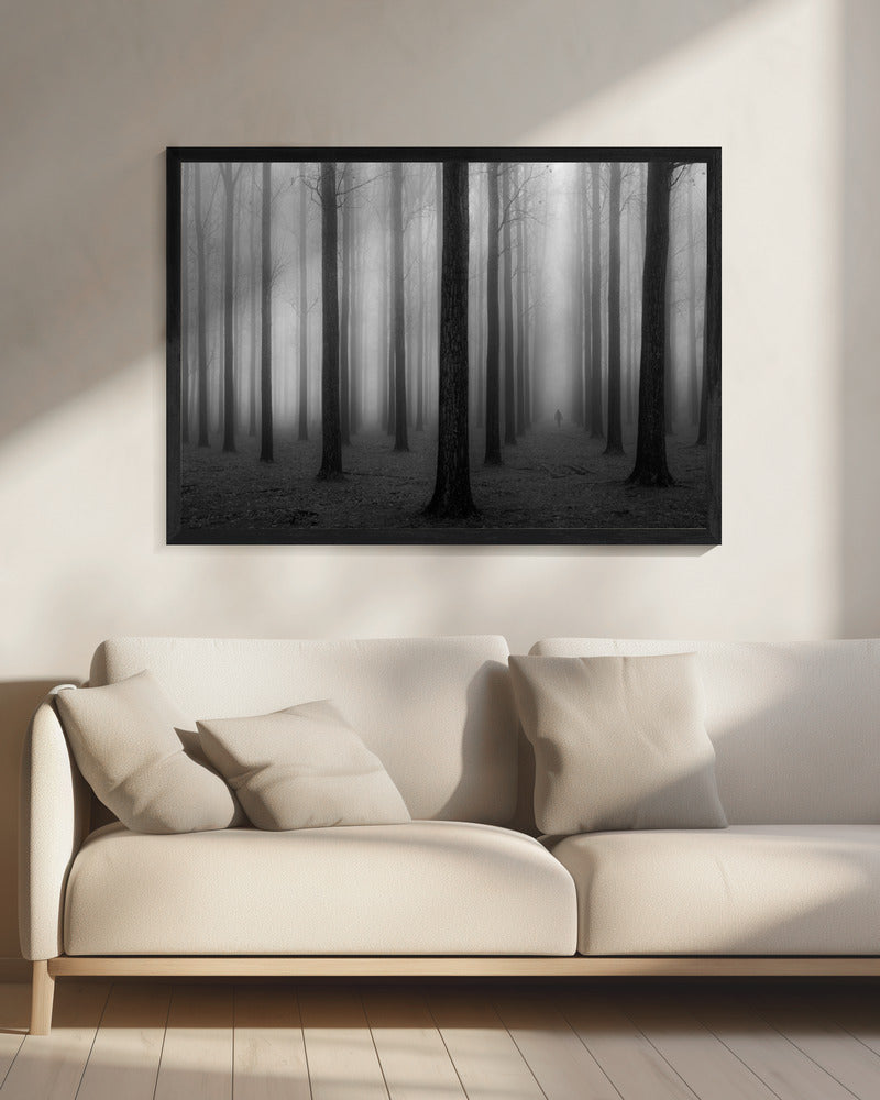 Im Nebel | Leinwand