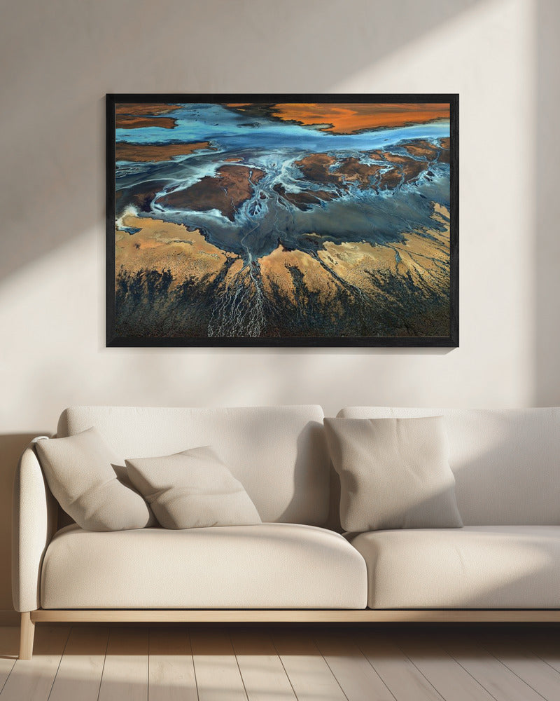 California Aerial - The Desert From Above | Canvas