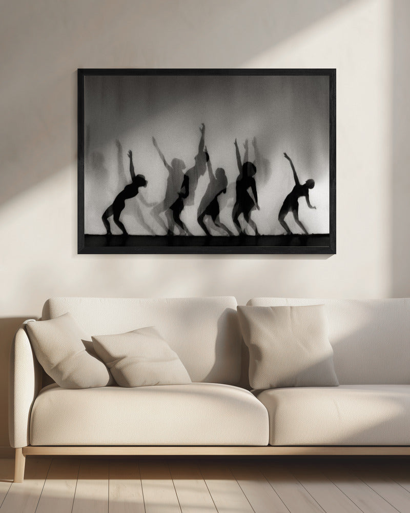 Tanzen ist die Sprache der Seele ... | Leinwand