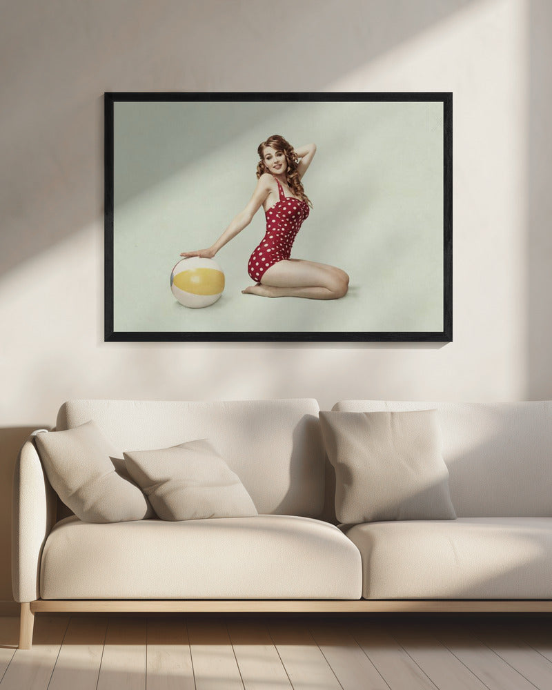 Strand Pin-up | Leinwand