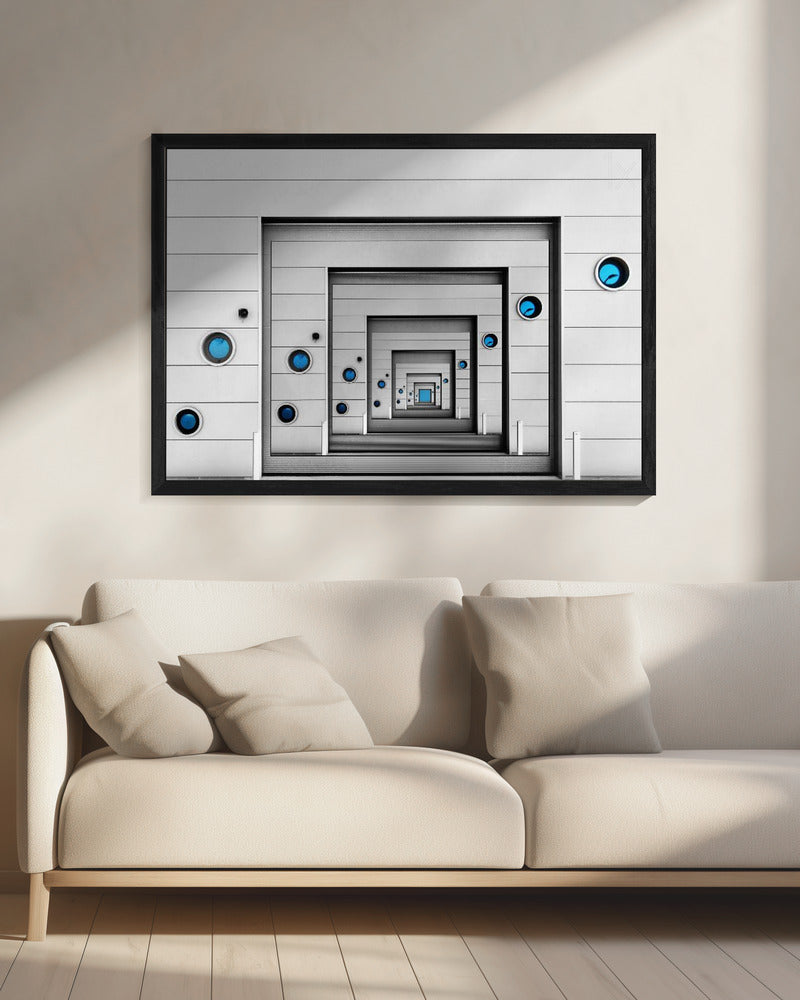blaues Verlangen | Leinwand
