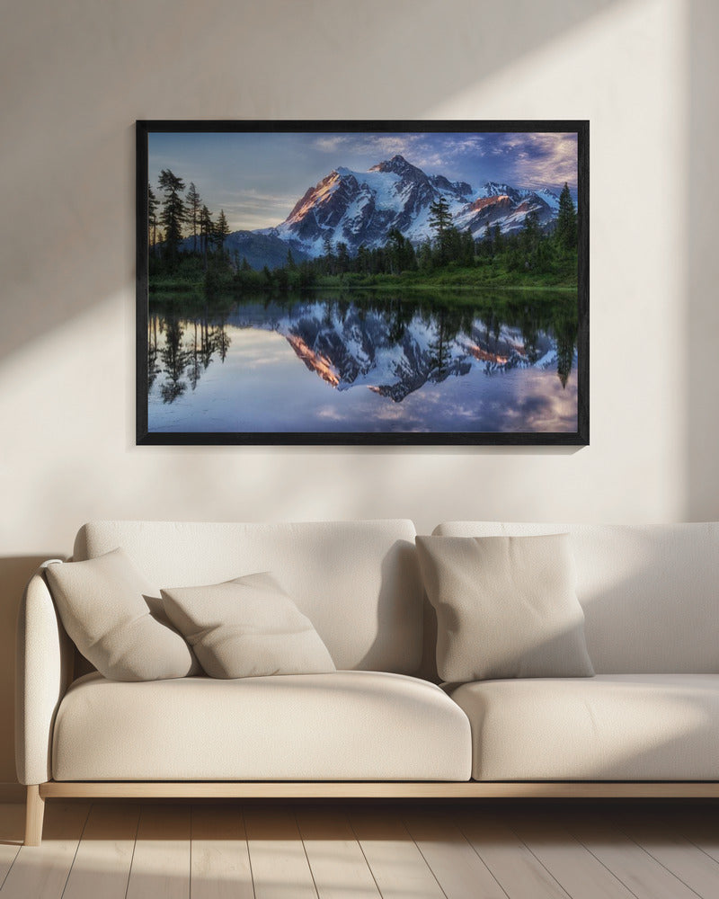 Sonnenaufgang auf dem Berg Shuksan | Leinwand