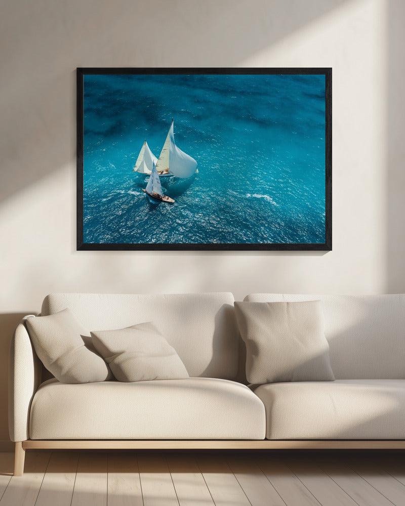 Blaue Kreuzigung | Leinwand