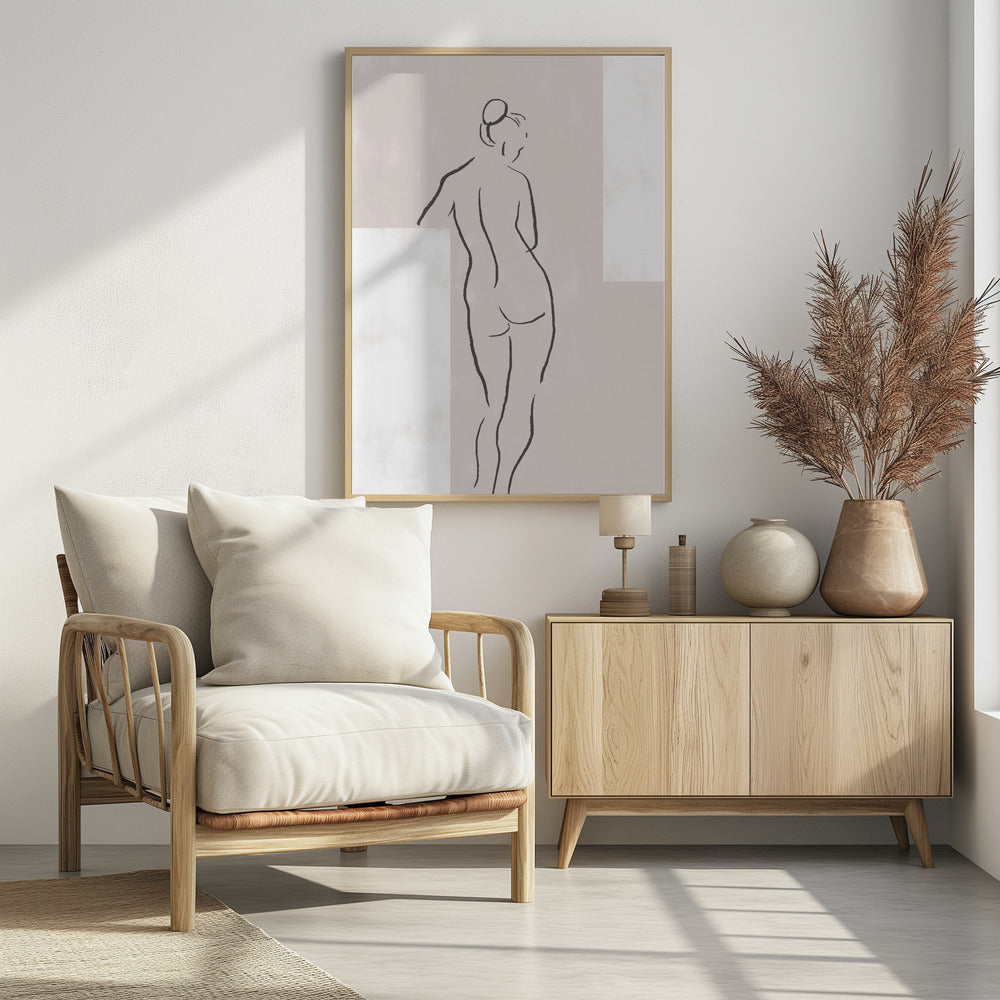 Woman in Studio | Poster