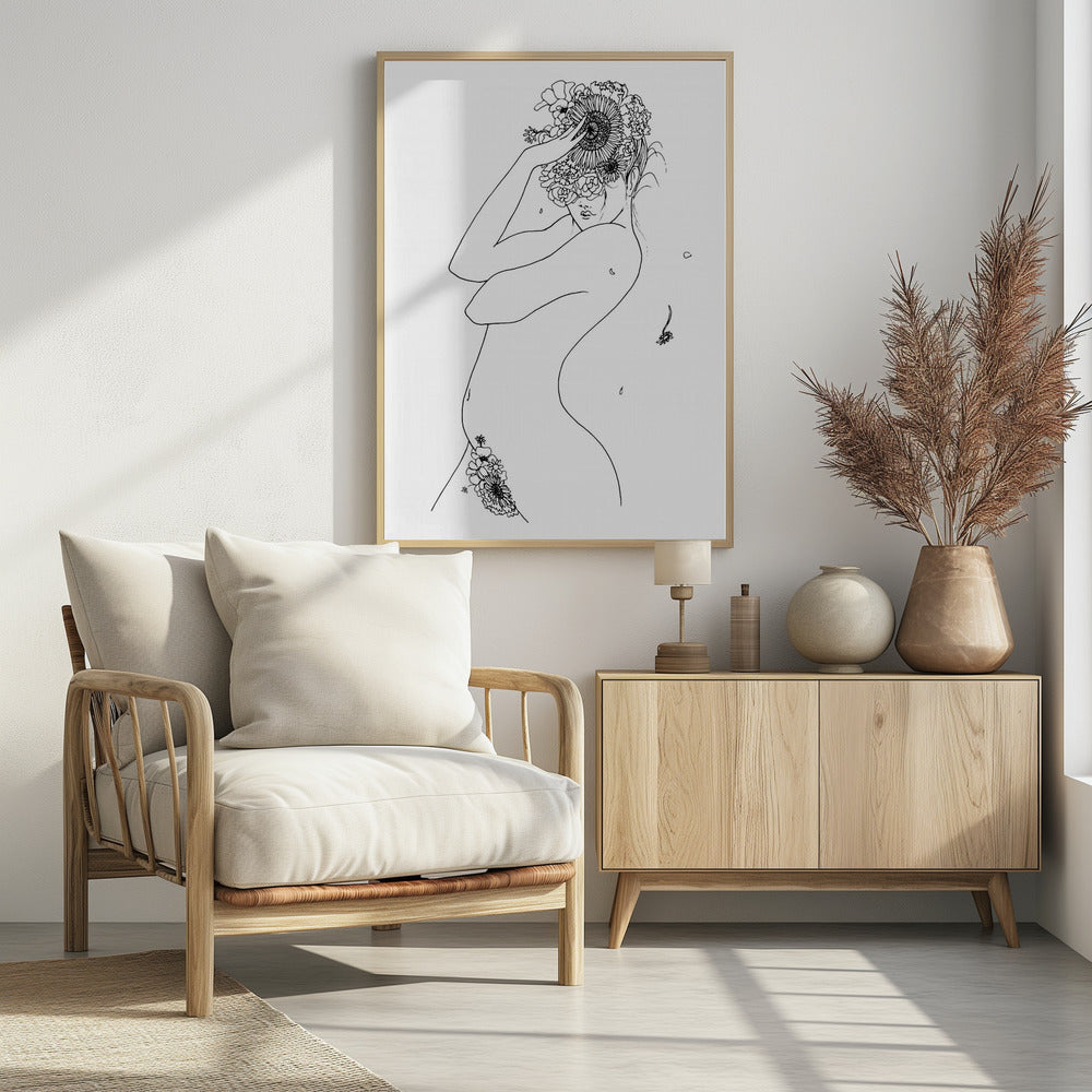 Blumenmädchen | Poster