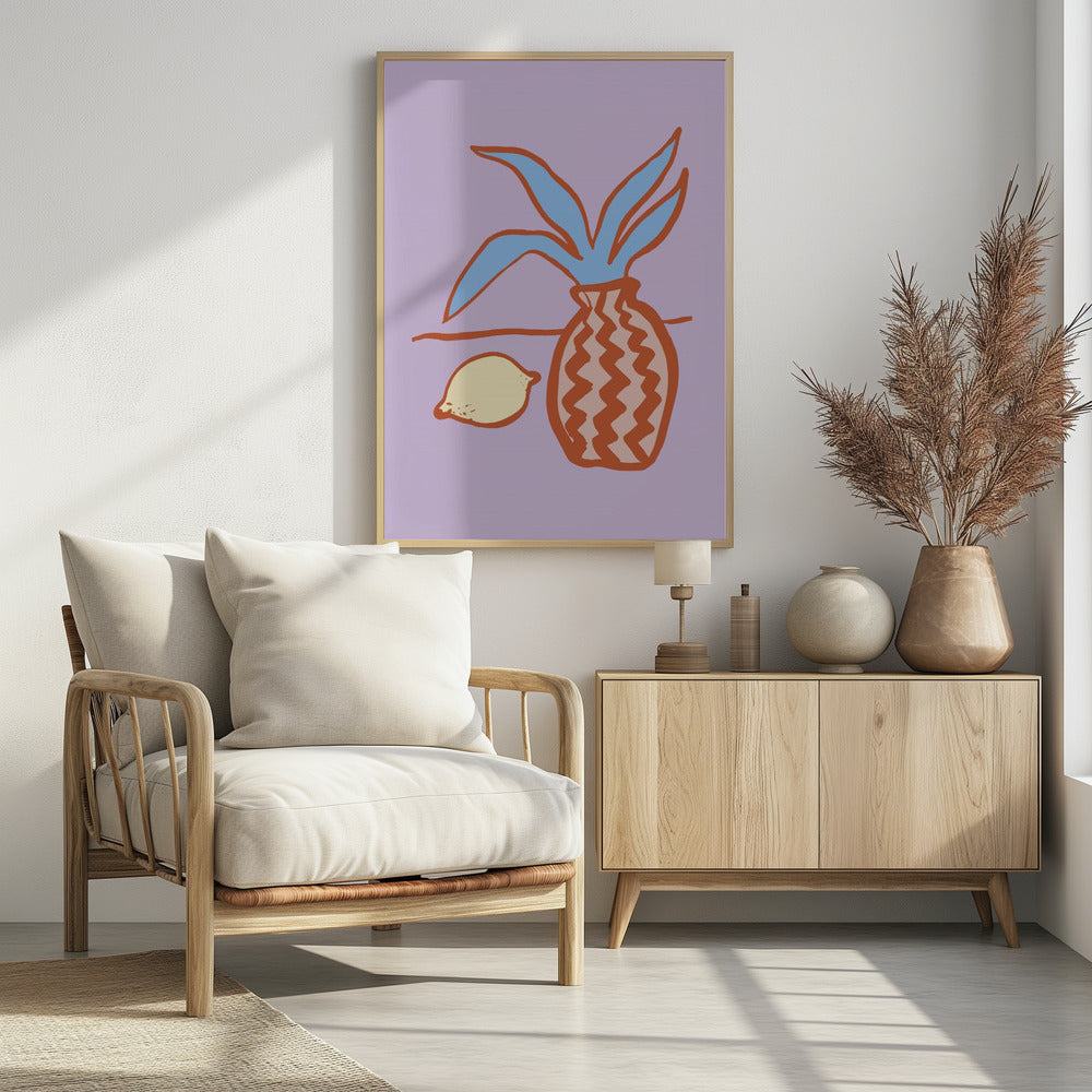 Lilac Lemon | Poster