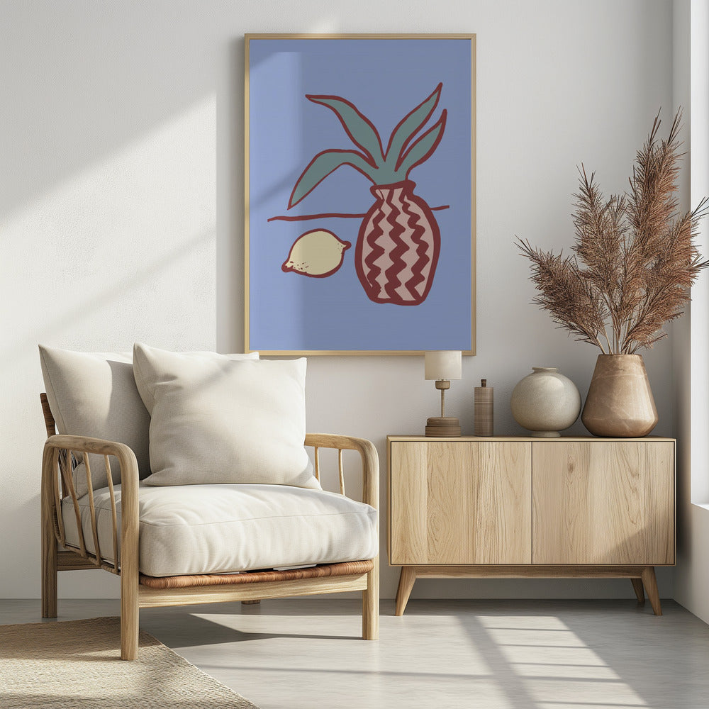 Blue Lemon | Poster
