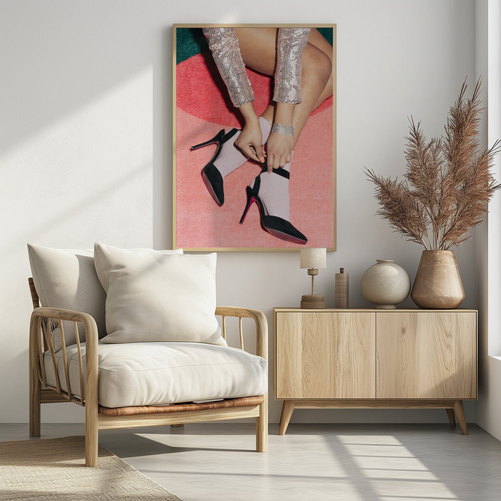 Vorbereitung Pink | Poster