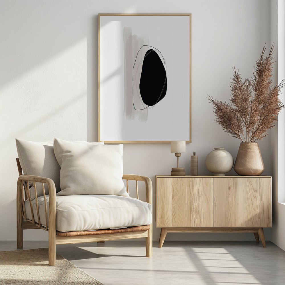 Monochrome Stille | Poster