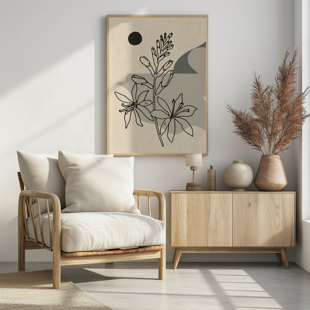 Abstract Flower 1 | Poster