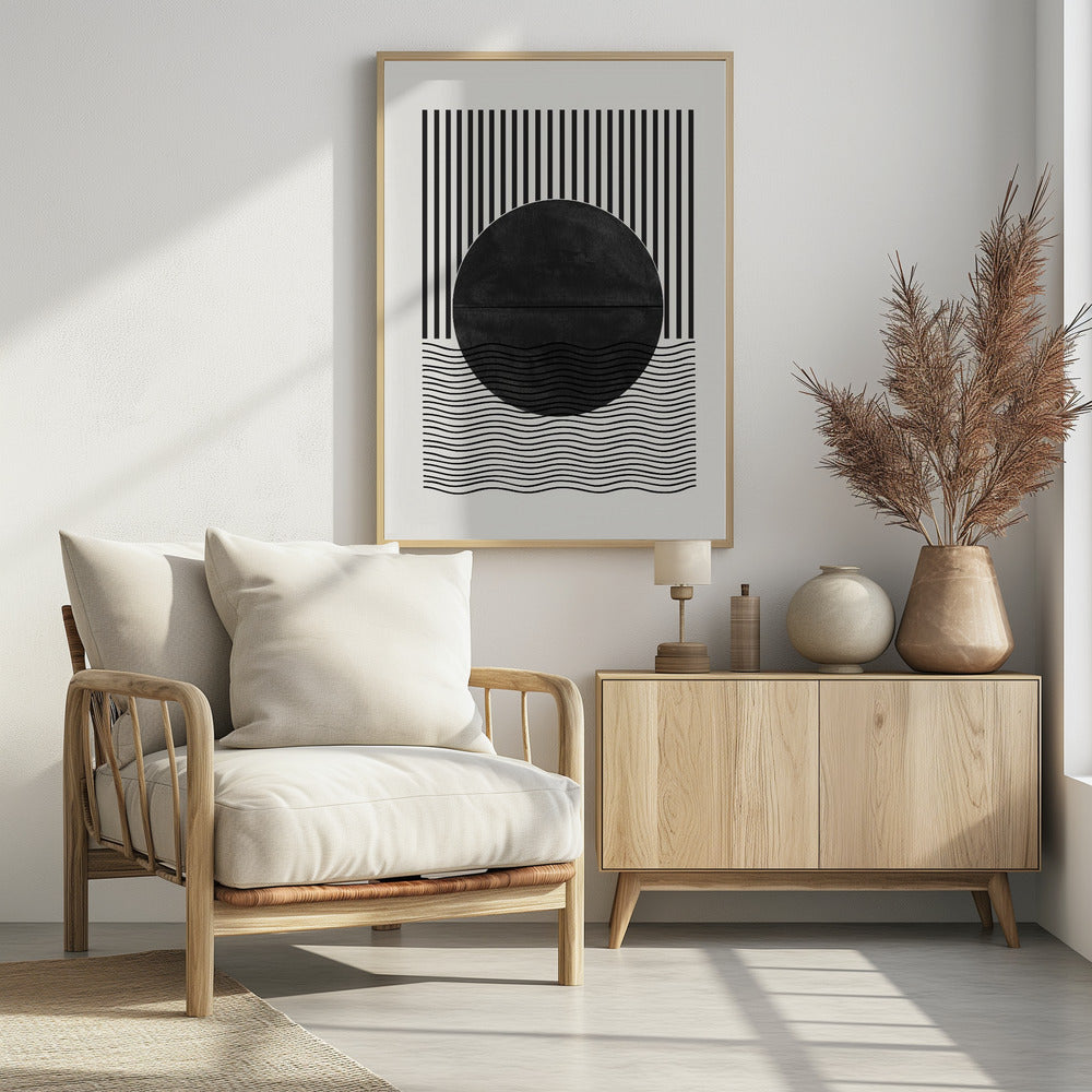 Monochrome Eclipse | Poster