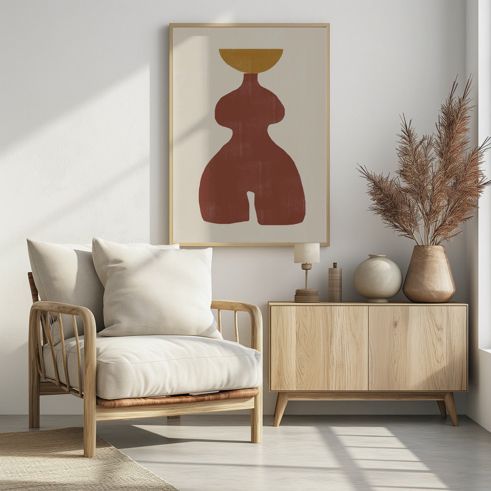 Abstrakte Balance | Poster