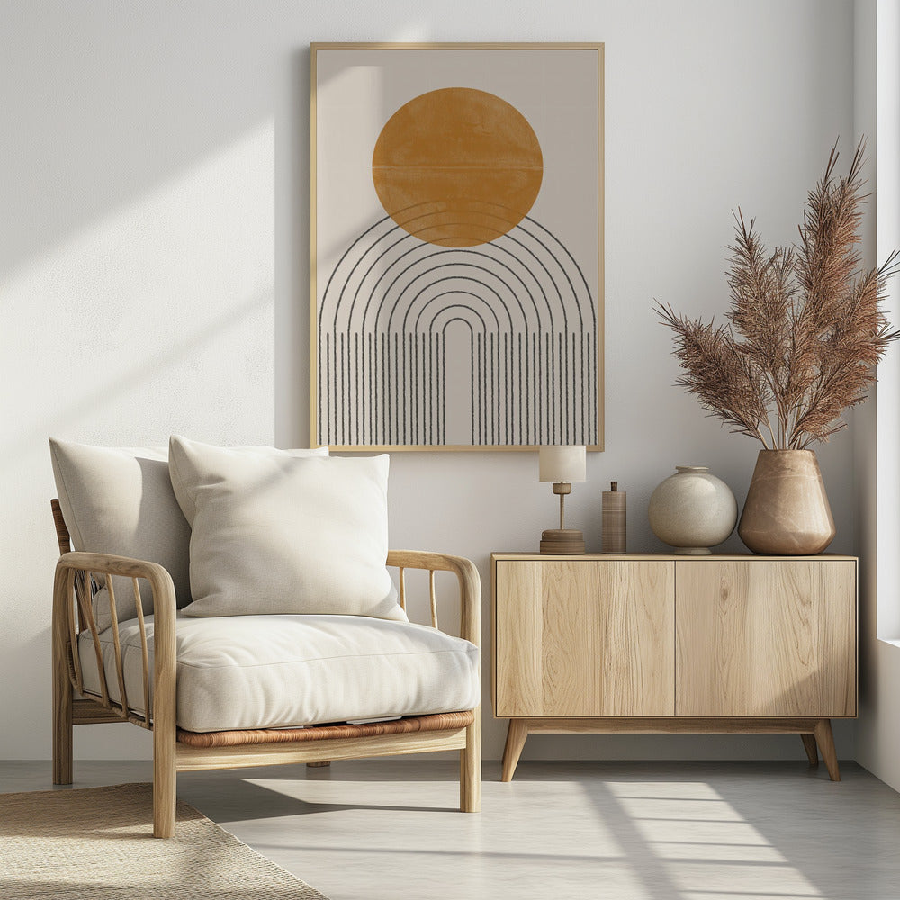 Bogen und Sonnenstrahl | Poster