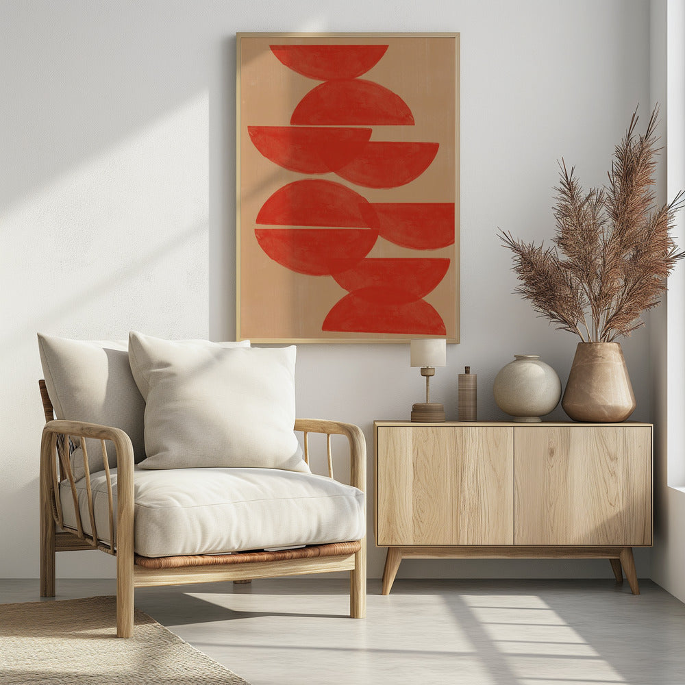 Purpurne Symmetrie | Poster