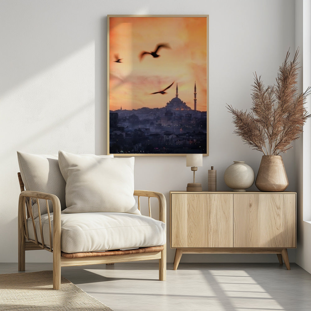 Sonnenuntergang in Istanbul | Poster