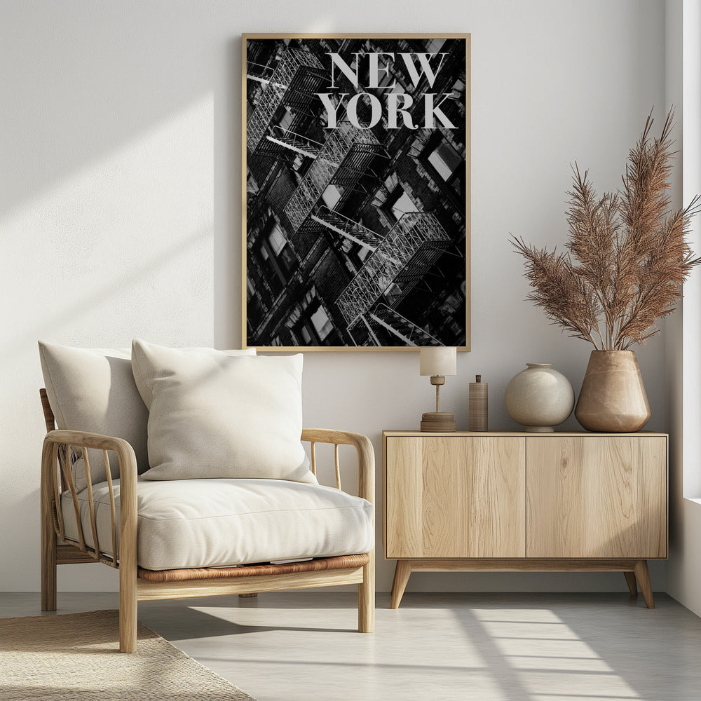 NYC Feuerleitern | Poster