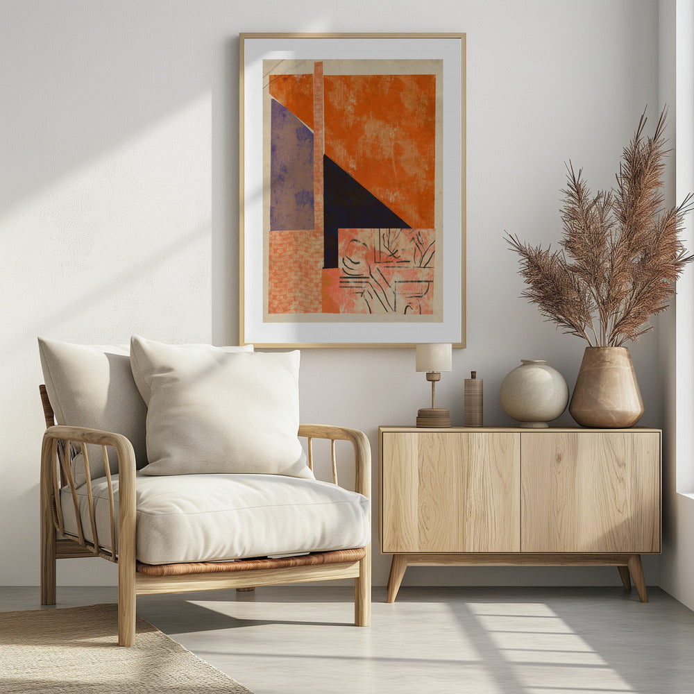Geometrische Farbtöne | Poster