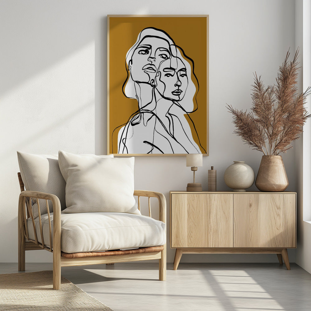 Verwobene Gesichter | Poster