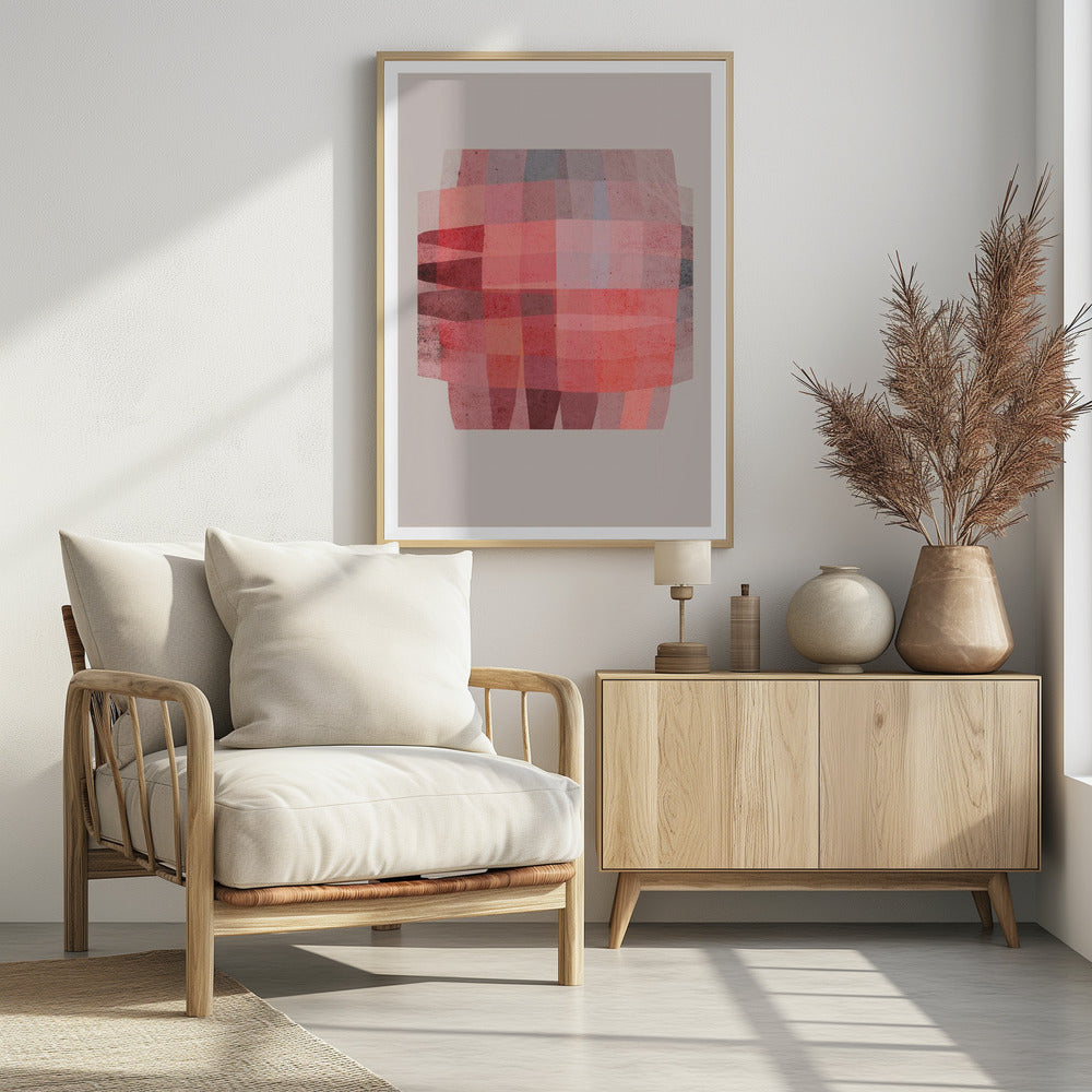 Rosa Mosaikträume | Poster