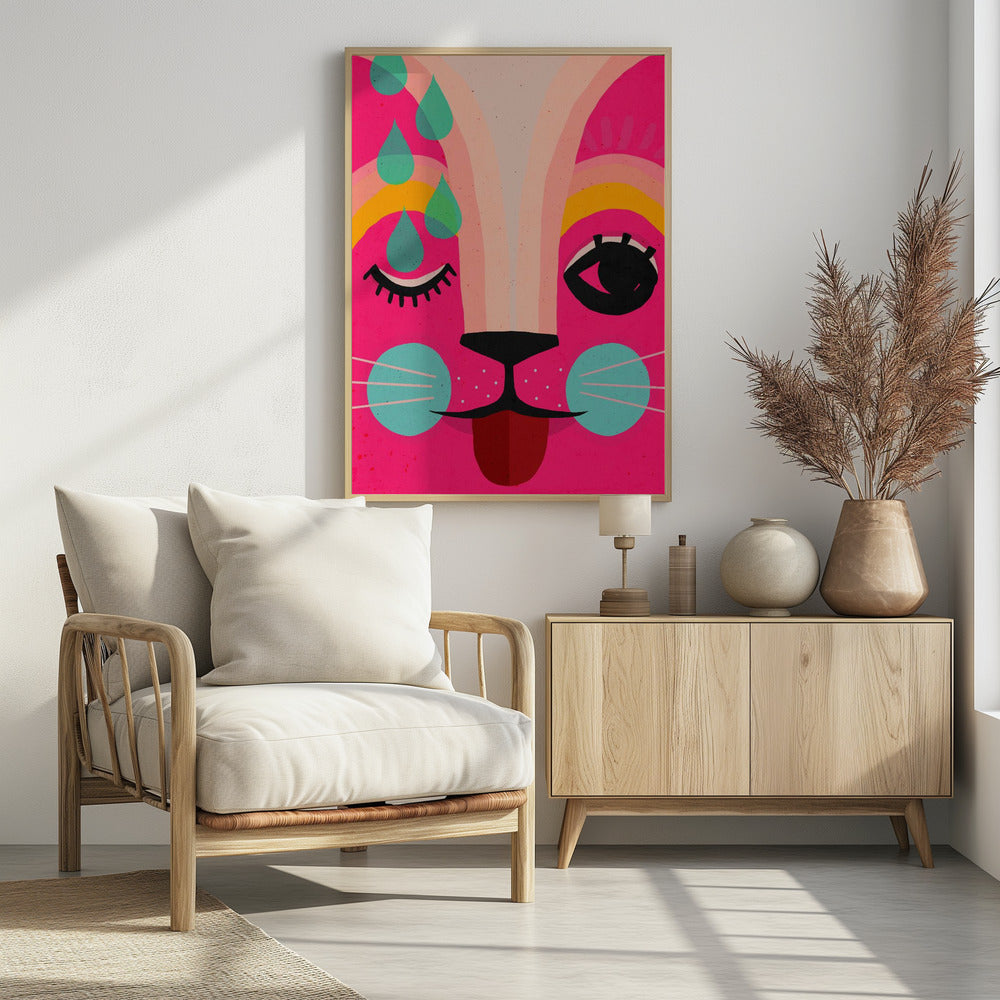 Lebendige Katzenträume | Poster