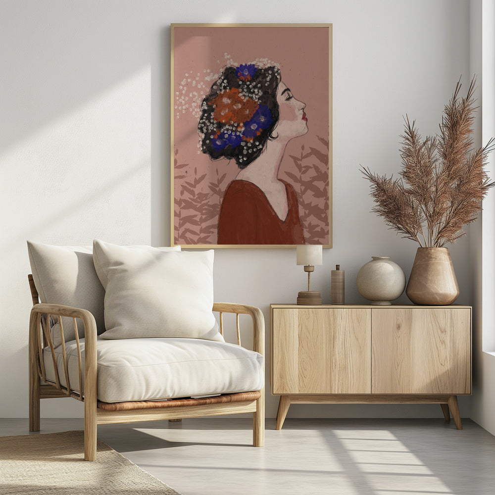 Blüten im Profil | Poster