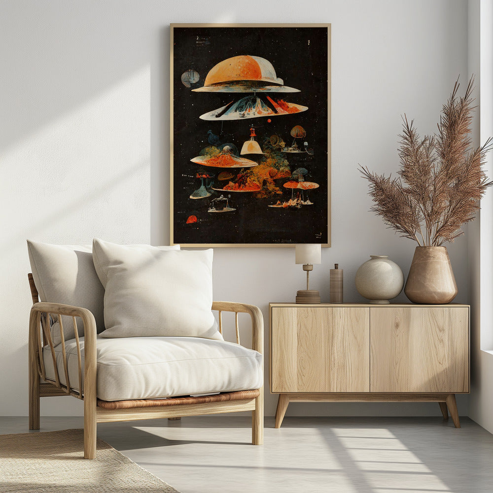 Himmlische Schichten | Poster