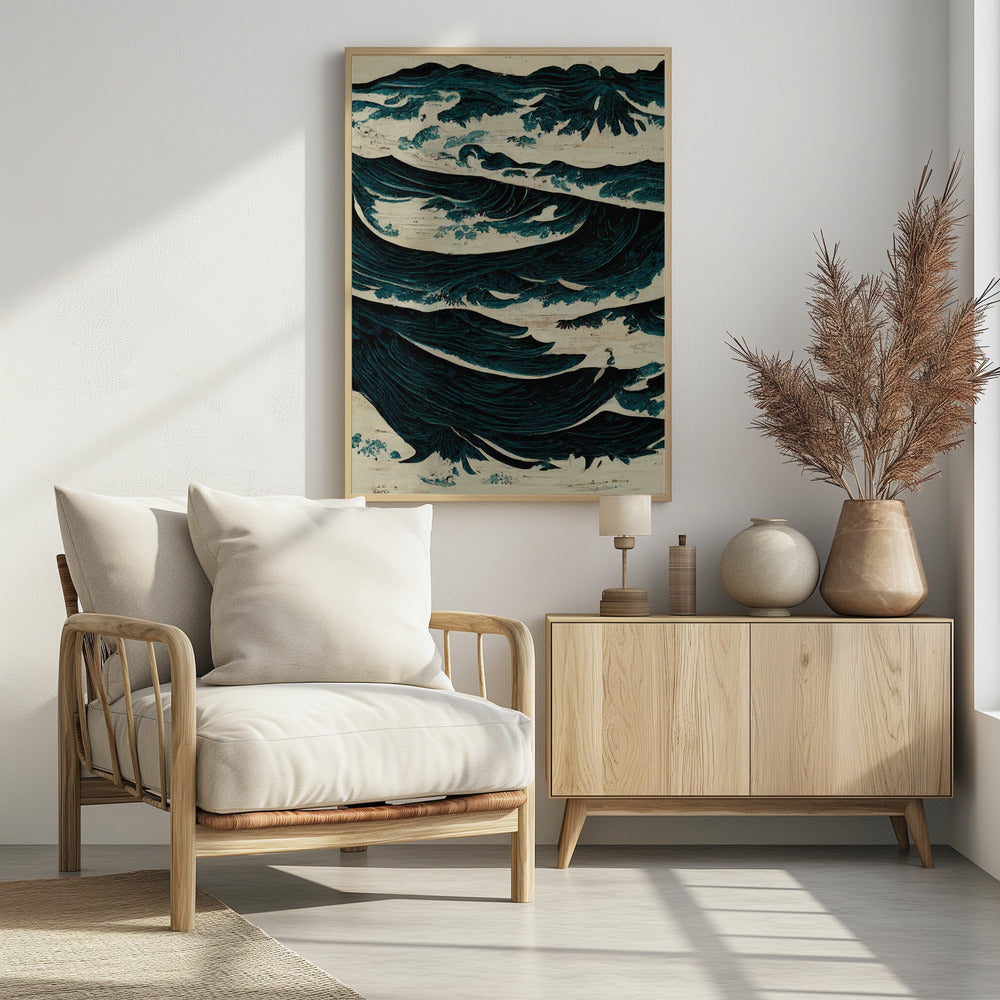 Turbulente Wellen | Poster