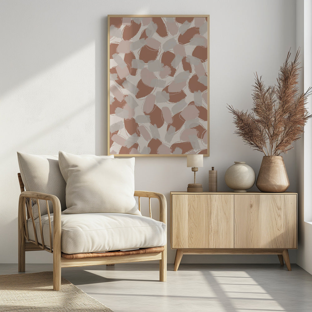Brushstroke Harmony | Poster