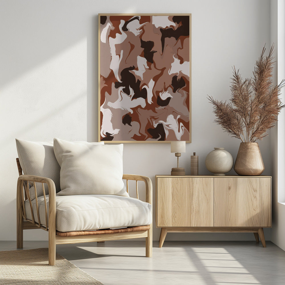 Earth Tones Dance | Poster