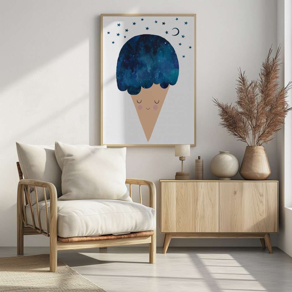 Starry Dream Cone | Poster