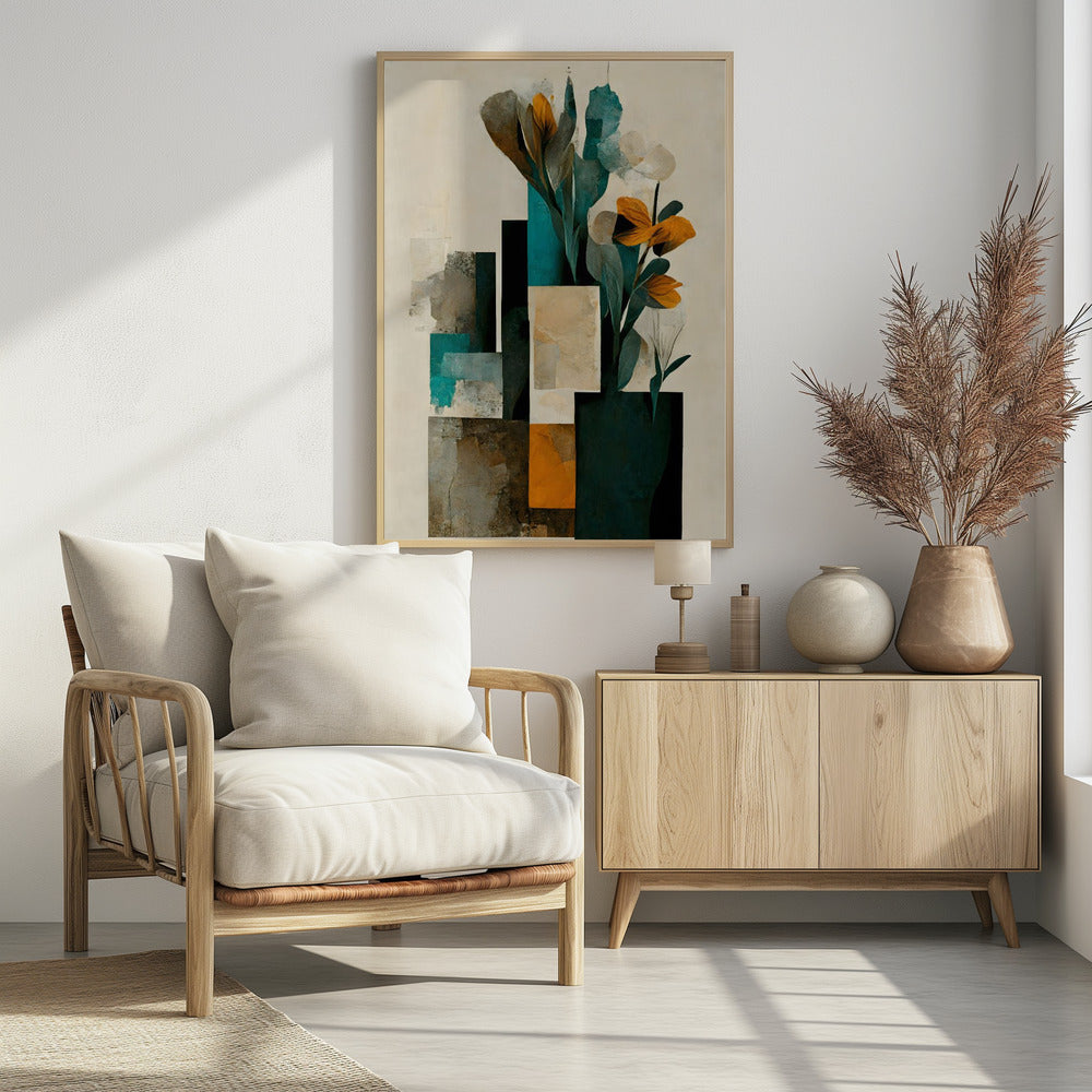 Florale Geometrie | Poster