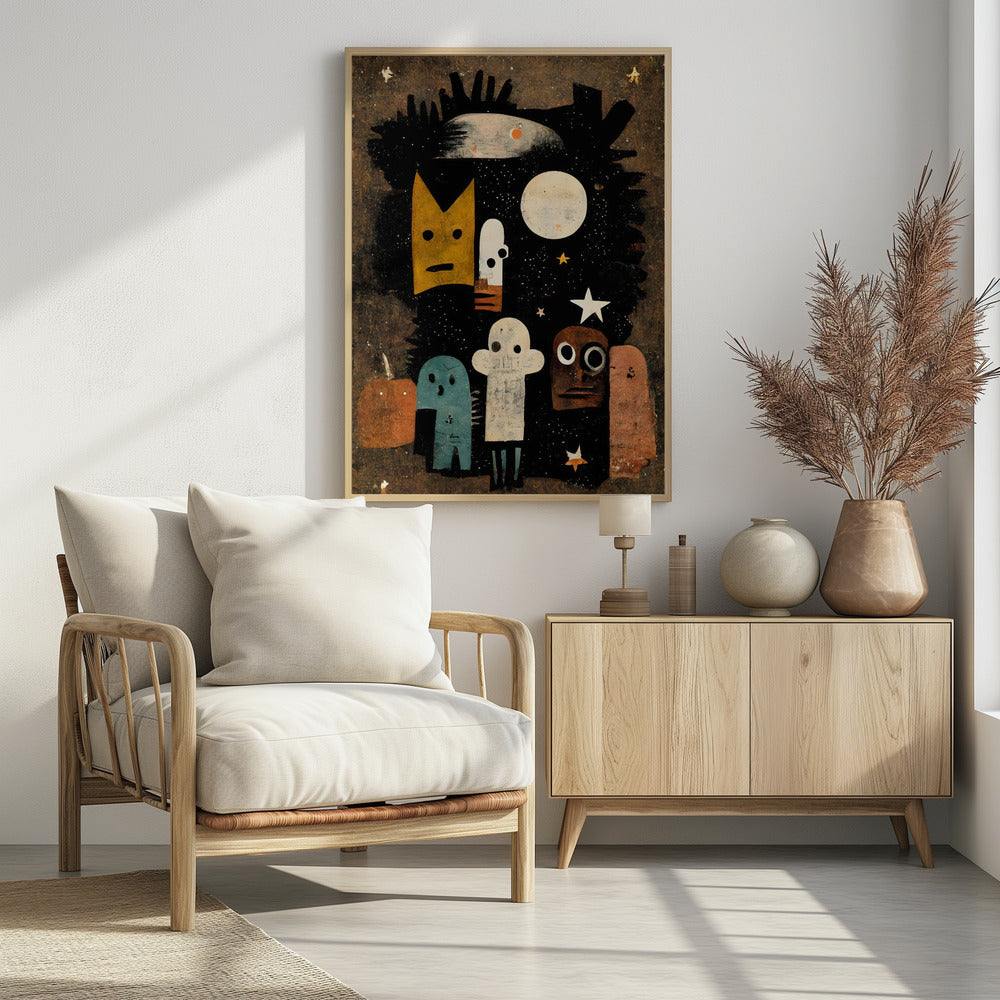 Himmlische Gesichtslandschaft | Poster