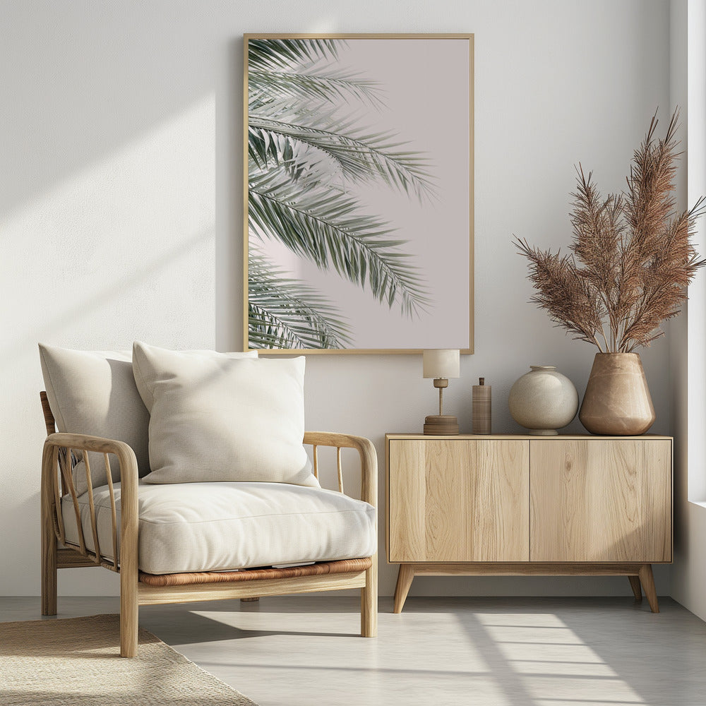 Errötende Palmblätter | Poster