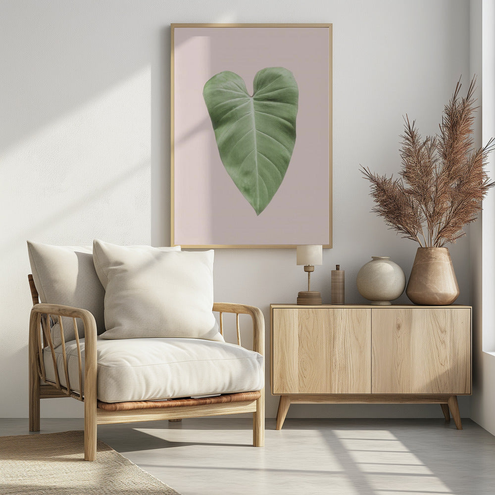 Tropisches Blatt-Rouge | Poster