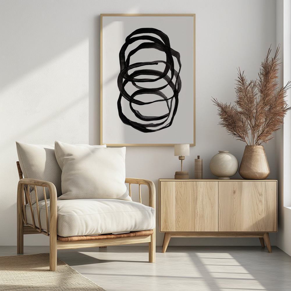 Abstrakte Linien II | Poster