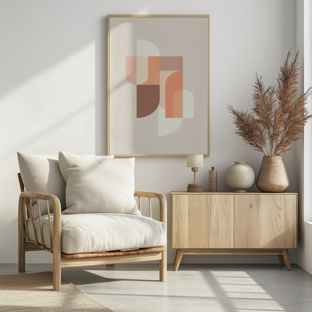 Retro Geometrisch III | Poster