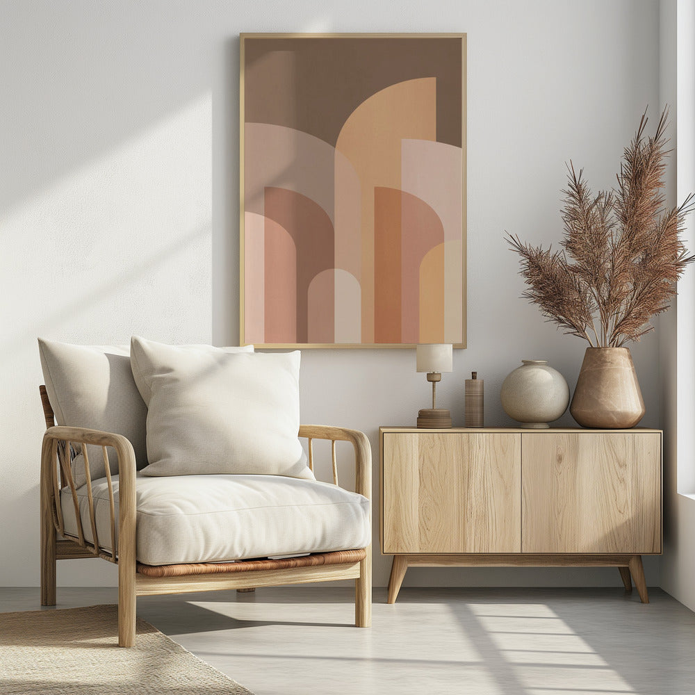 Retro Geometrisch II | Poster
