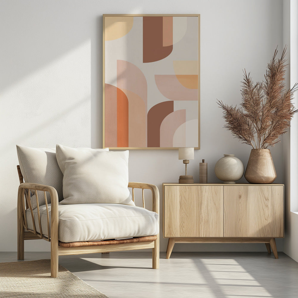 Retro Geometrisch | Poster